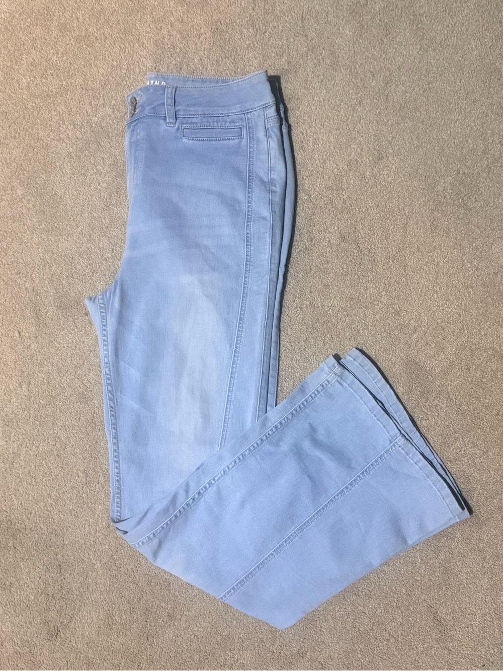 Idyllwind Light Wash Flare Jeans Size 14